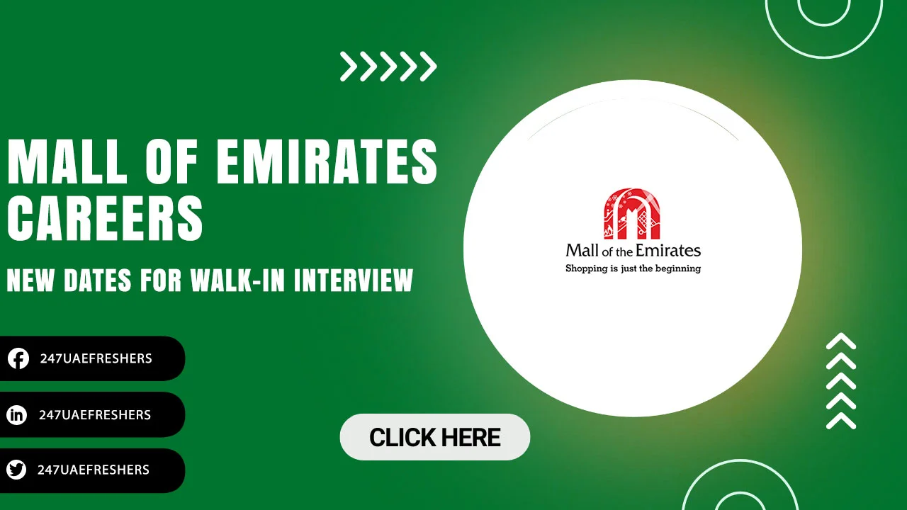 Mall of Emirates Careers